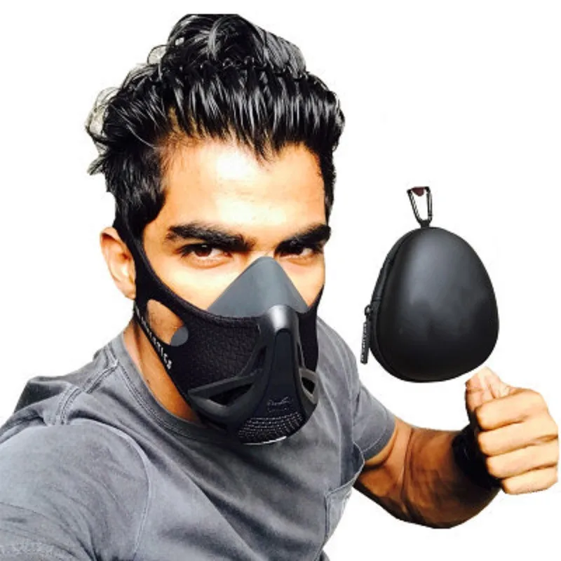 

Train Workout Mask High Altitude Elevation Simulation for Gym Cardio Fitness Running Endurance and HIIT Training Fitness Mask