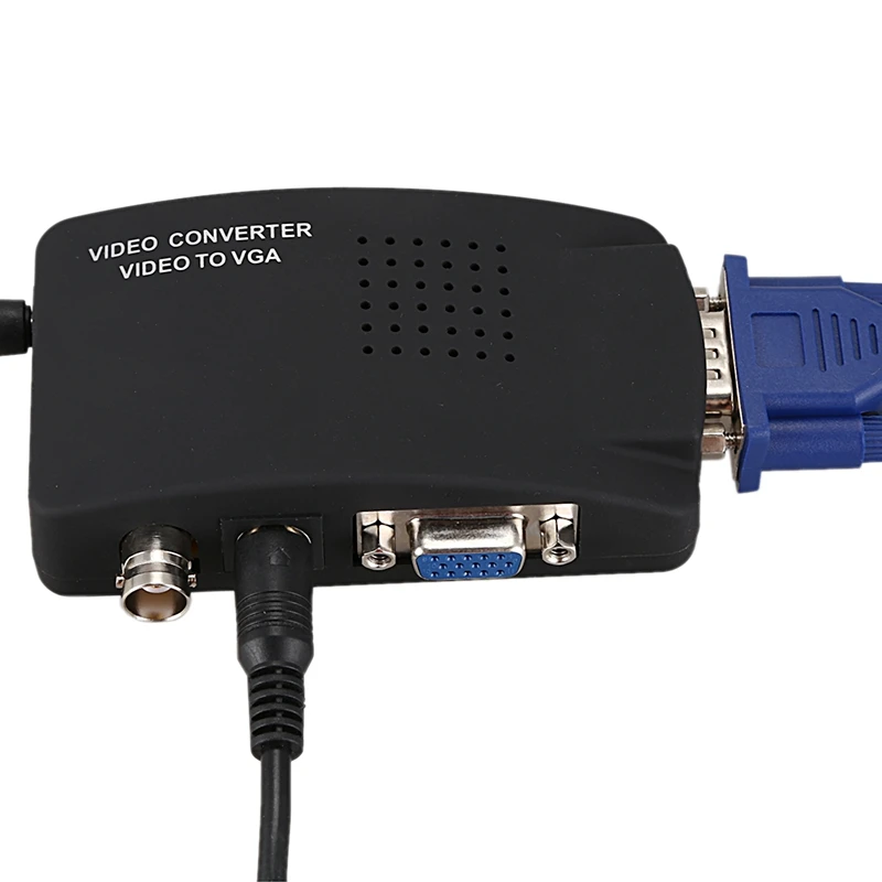AABB-CCTV камера BNC S-Video в VGa конвертер вход в VGa выход ноутбук монитор конвертер адаптер Поддержка PAL NTS EU P