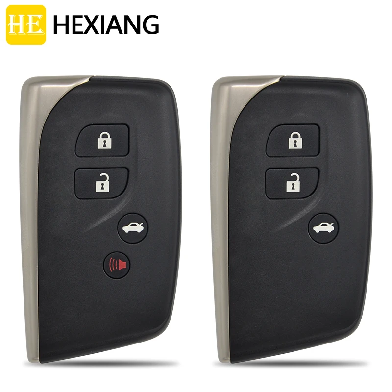 

HEXIANG For Lexus LS460 LS600h 2013 2014 2015 2016 2017 Car Remote Key Shell Case