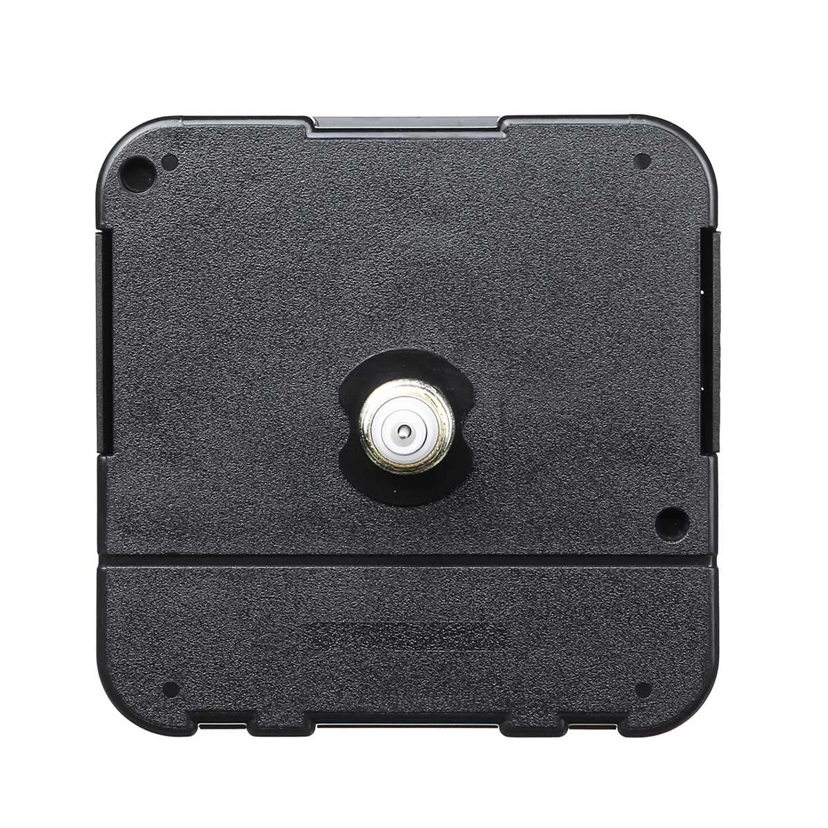 20cm Reverse Shaft DIY Black Hands Quartz Movement Silent Mechanism Wall Clock Repair Parts
