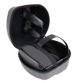 

Portable VR Glasses Bag Gaming Headset Protective EVA Controllers Hard Shell Cover Travel Storage Box for Oculus Quest
