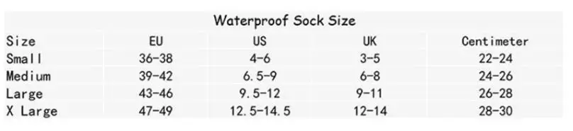 High Quality Waterproof Socks Men Women Climbing Hiking Skiing Cycling Outdoor Warm Breathable Fishing Skateboarding Socks