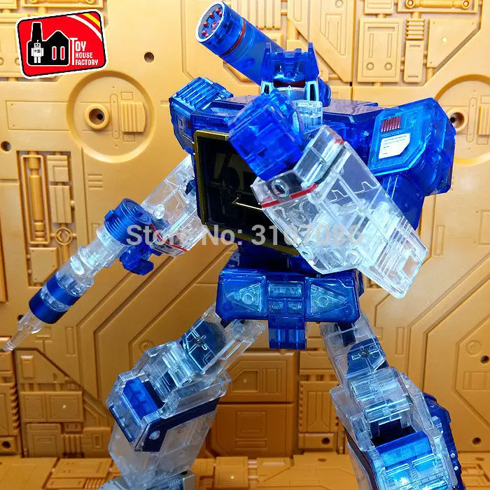THF трансформация Soundwave THF01T прозрачный walkman две ленты большой размер MP13 сплав