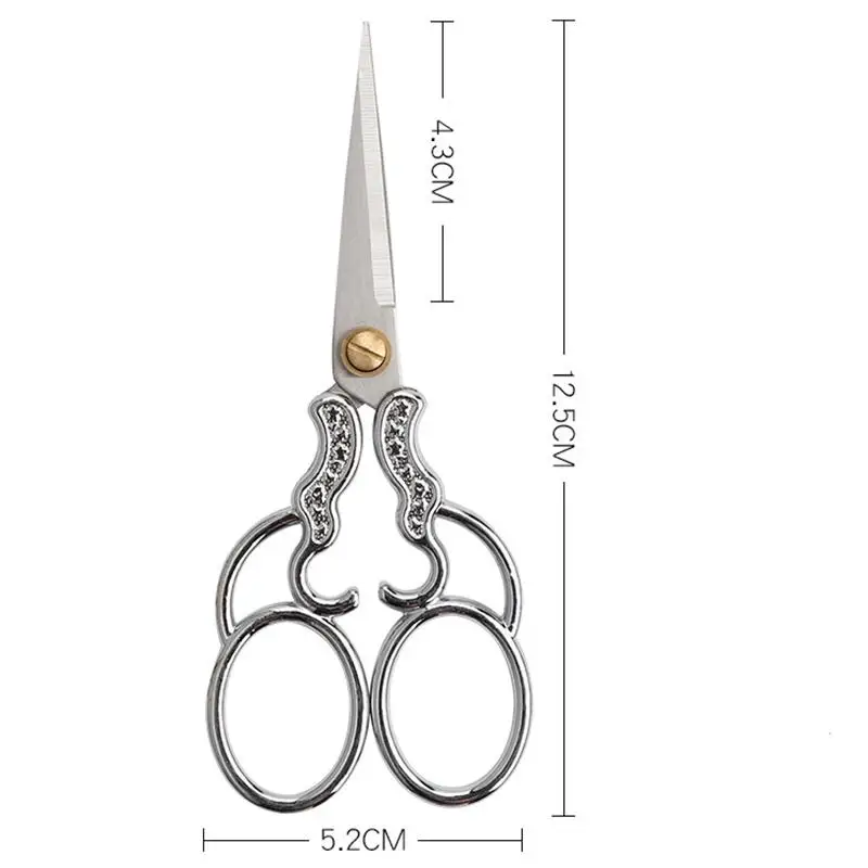 Sewing Scissors Tailor Scissors Sewing Supplies Stainless Steel Vintage Scissors Sewing Fabric Cutter Embroidery Scissors Tailor Scissor Thread Scissor Tools Sewing Shears