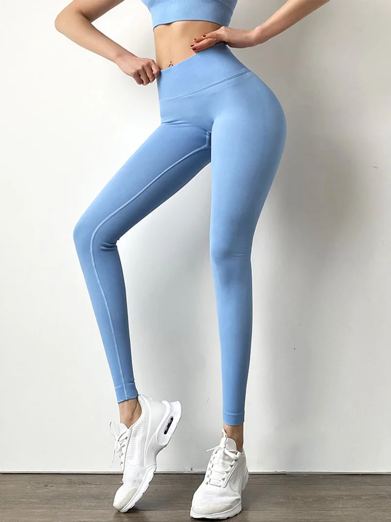 leggings with pockets Sexy Seamless Leggings Women High Waist Butt Lift Push Up Fitness Legging High Elastic Skinny Workout Legging Pants Female Solid lululemon leggings