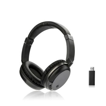 

New TV Headphones Rechargeable Multifunction 2.4G Wireless Headset TV Headphones with Microphone for TV PC iPad Phones MP3 Gifts