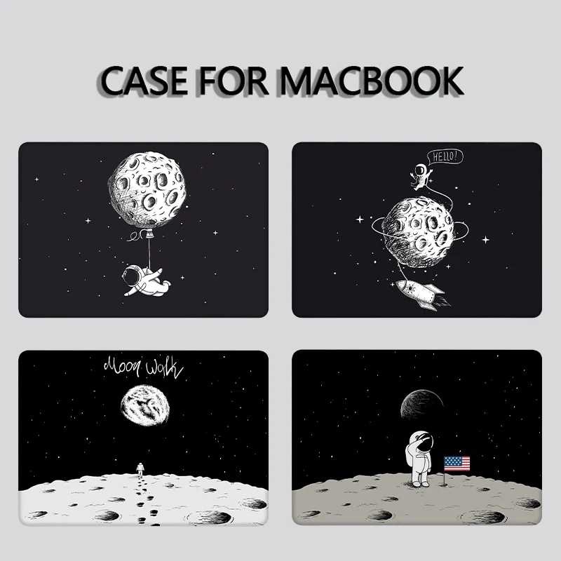 

Sanmubaba Laptop Case For Macbook Air Pro Retina 11 12 13 15 16 inch Cover With Touch Bar Cartoon Space Laptop Sleeve a2141
