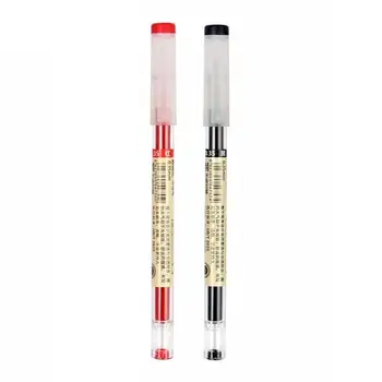 

12 Pcs/set 0.35mm Black/ Red Color Ink Gel Pen Needle Pen Stationary Office School Supplies Kawaii Student N3E1