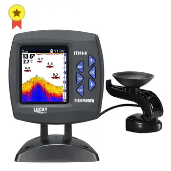 MEGA DEAL ❤️ LUCKY FF918-C180S Wired Fishfinder 540ft/180m Depth Sounder Fish Detector Monitor echo sounder for fishing from a boat - discount item 37% OFF Sports & Entertainment