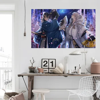 

[Self-Adhesive] 3D Touken Ranbu 692 Japan Anime Wall Stickers Mural Decal Wall Murals AJ WALLPAPER Belly