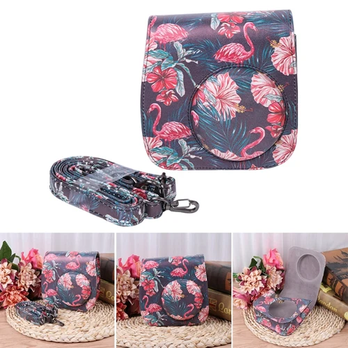 10A00231 Подходит для камеры Fujifilm Instax Mini 8 Mini 9 pu кожаная цветная посылка чехол для камеры Instax Mini - Цвет: 10A00231