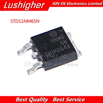 

5pcs STD11NM65N TO-252 11NM65N 11N65 MOS TO252 STD11NM65