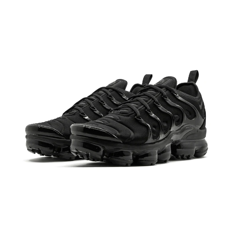 Nike Air Vapormax Plus TM Мужская обувь для бега, фитнеса, спорта на открытом воздухе, модные амортизирующие кроссовки, Нескользящие, прочные, 924453-004