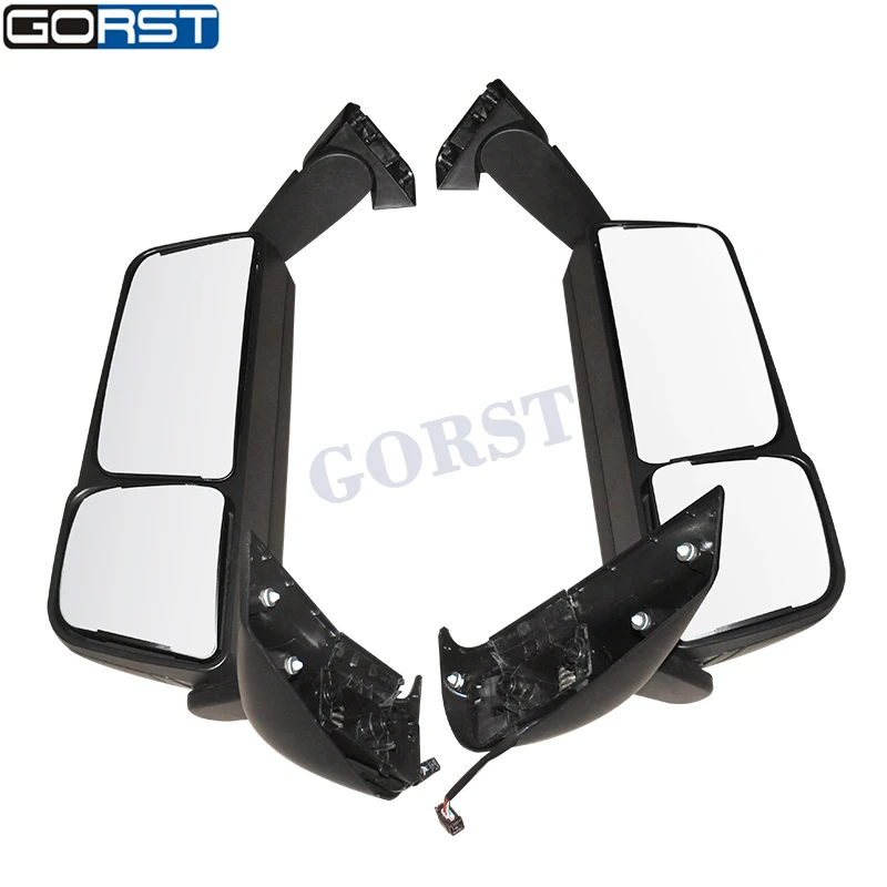 Car-Styling Reflector Rearview Mirror For Benz Truck Actros Mp4 Series Side Mirror Exterior Assembly  CarAutomobile Accessories-2