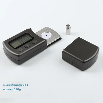 

Digital Turntable Stylus Force Scale Gauge with Storage Bag 0.01g/5.00g LCD Display High Precison for LP Vinyl Record Player