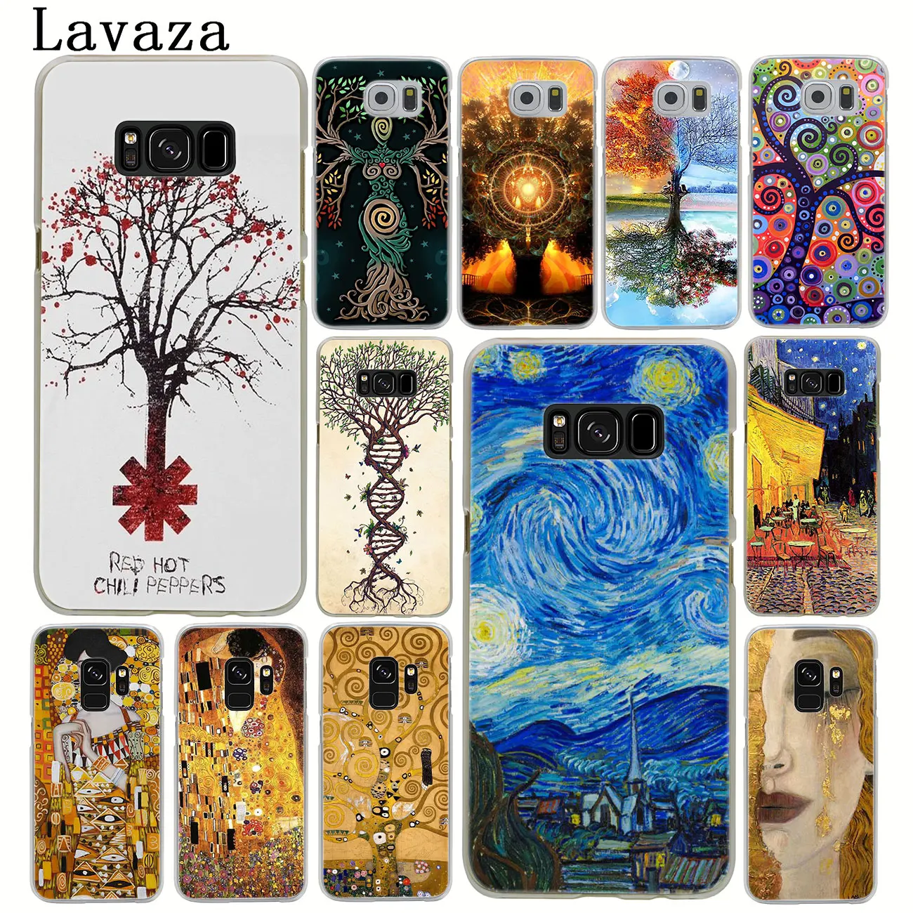 Lavaza Gustav Klimt Tree of Life Golden Tears Oil Hard Phone Case for Samsung Galaxy S10 E S8 + S9 Plus S6 S7 Edge S10E Cover | Мобильные