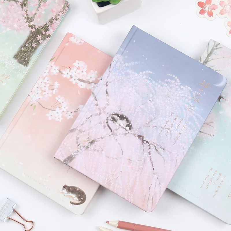 Креативный красивый чехол для ноутбука A5 хипстер с жестким лицом копия тетрадь для студентов горизонтальный толстый Дневник Книга