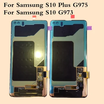 

Original LCD For Samsung Galaxy S10 Plus G975 LCD Display Touch Digitizer For Samsung S10 G973 LCD Screen For SM-G973 Display