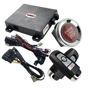 

Cardot Smart Keyless Entry System Push Start Engine Car Alarm Play And Plug Canbus for F150 Ranger Everest