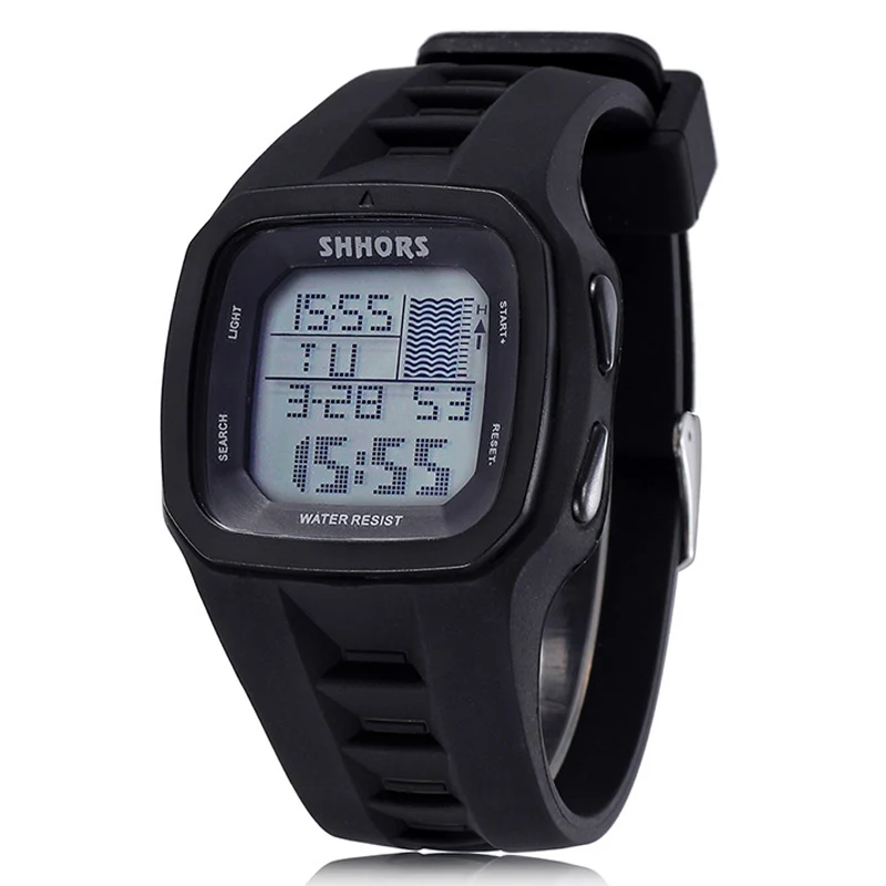 

Shhors Watches Fashion Watches Men Led Digital Watches Men Sports Watches Waterproof Silicone Electronic Watches Reloj Hombre