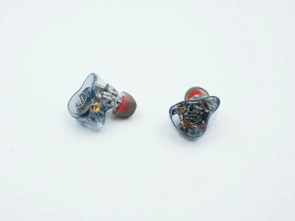Transparent Black BGVP DM7 6BA Ноулз+ SONION сабвуфер MMCX HIFI аудиофиловые наушники-вкладыши IEMs - Цвет: Transparent Black