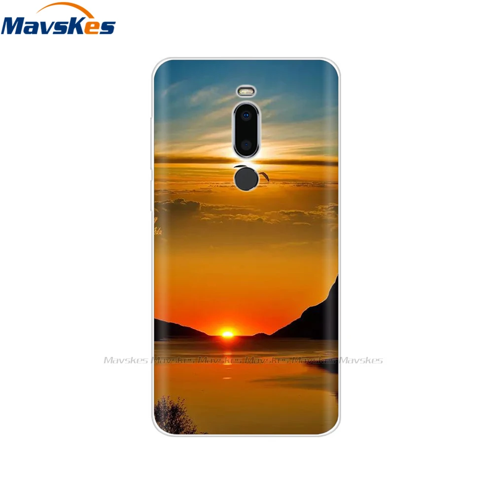 cases for meizu belt Silicone Cover for Meizu M8 Case oft TPU Protective Phone Case Cartoon Flowers Bumper Shell for Meizu M8 Lite M 8 Case Cover Bag best meizu phone case brand Cases For Meizu