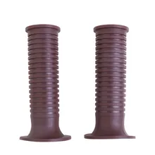 7/" Ручка Бар Ретро резиновый Мотоцикл Велосипед Винтаж руль Кокс Бутылка рукоятка для Harley Truimph CG125 CB400 кафе на заказ