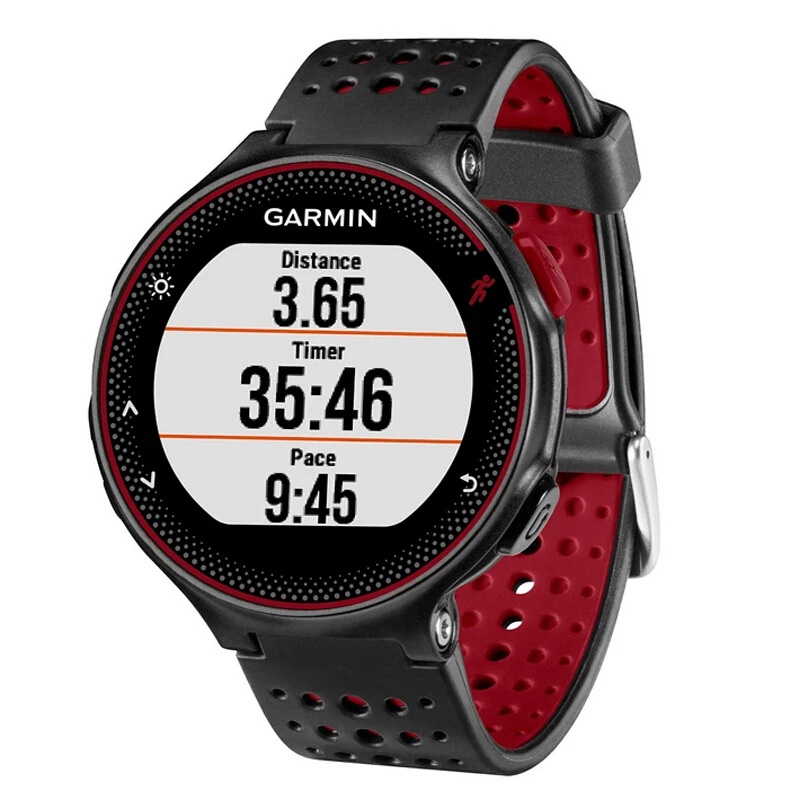 

GARMIN Forerunner 235, GPS Running Watch, Black/Red