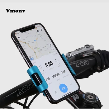 

Aluminum Mountain Motorcycle Bicycle Handlebar Phone Holder Adjustable Motorcycle Rearview Mirror Cellphone Mount For iPhoneX XR