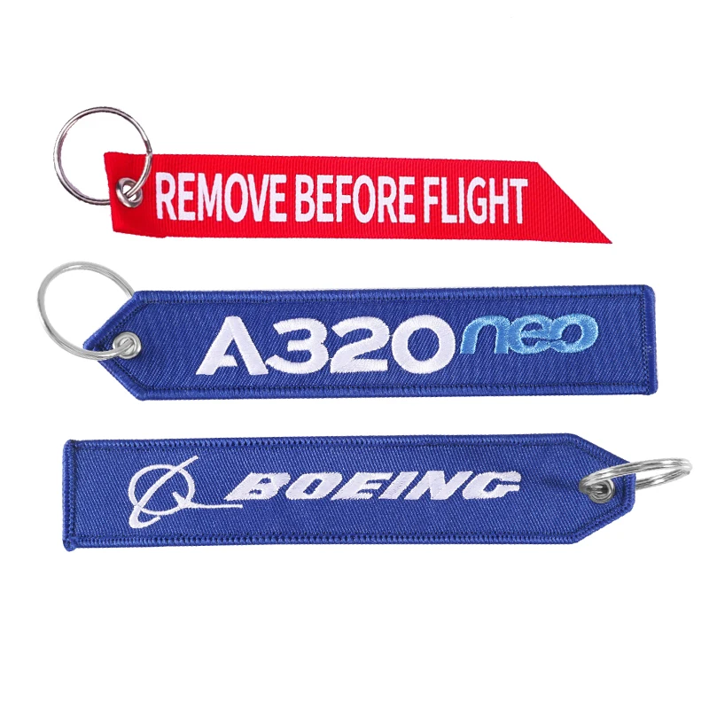 3 PCS Remove Before Flight Fashion Keychain Embroidery Keychains for Motorcycles Car Key Fobs Chain Born to Fly Keychain Jewelry (7)