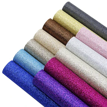 

20*34cm Fine Glitter Synthetic Leather Patchwork For Hair Bow Handbags Wallet Phone Cover DIY,1Yc10040