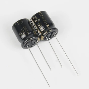 

10 pcs ELNA 22uf 50V Brown Silmic2 RFS series new original authentic audio electrolytic capacitor 10x12.5mm
