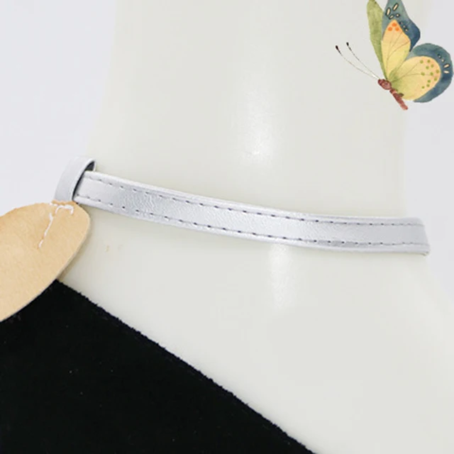 Hot Triangle Bundle Shoelace For High Heel Anti-skid Shoes Women Solid Color Shoe Belt Ankle Shoe Tie DIY Handmade Shoes Belts Silver