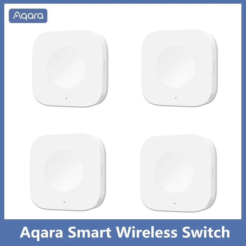 Xiaomi Aqara Smart Wireless Switch Key Built In Gyro Multi Functional Intelligent Zigbee Wifi Remote Control For Smart Mi Home Smart Remote Control Aliexpress