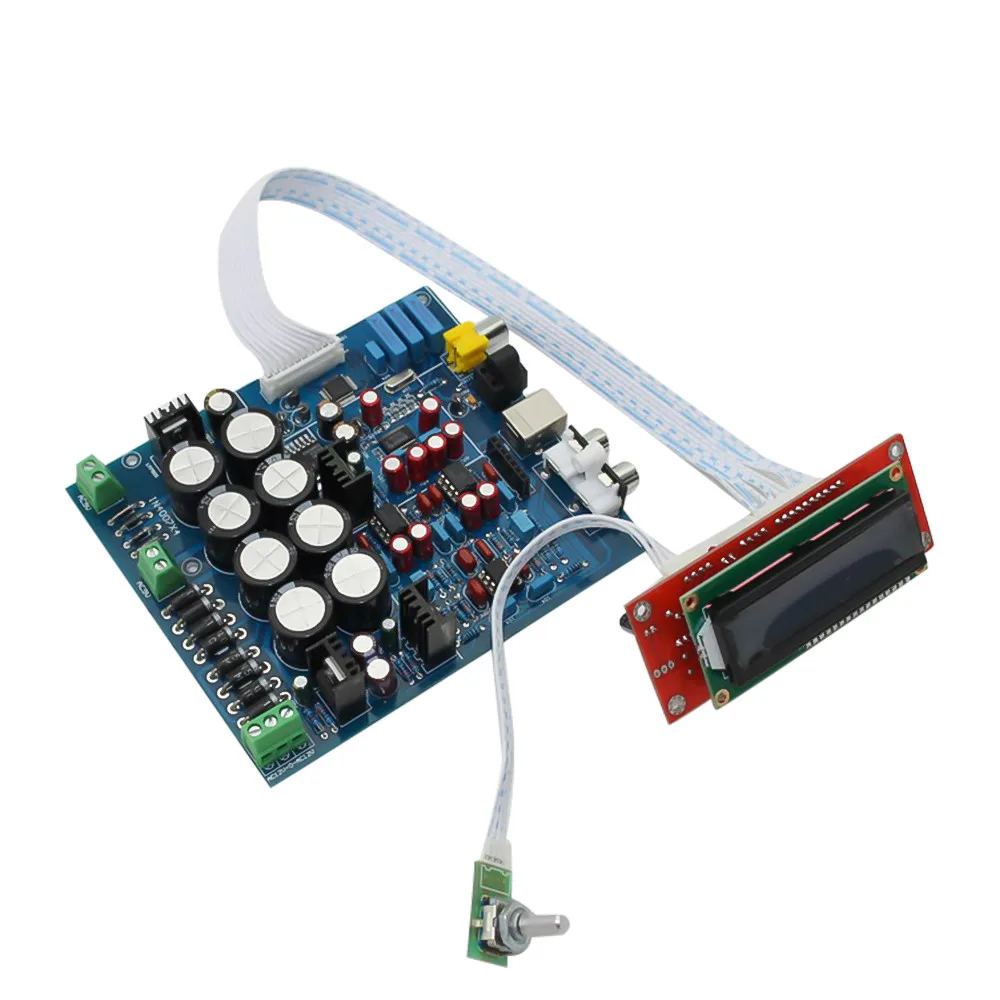 AIYIMA PCM1794 AK4118 DAC Decoder Audio Board Soft Control DAC Decoding Coaxial Optical Input 192KHZ Home Theater Sound System