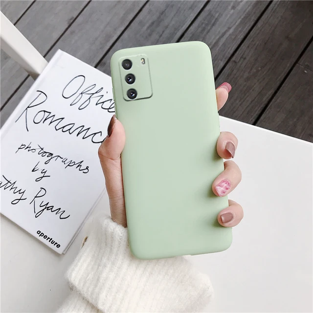 Candy Color Silicone Phone Case For Xiaomi Poco X3 Nfc M3 Pro F2 F3 GT C3 Pocophone F1 Global Matte Soft Tpu Back Fundas Cover Green