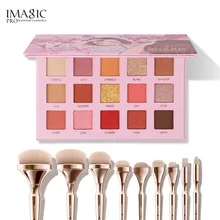 IMAGIC набор из 2 предметов, 15 цветов, тени для век, 9 кистей для макияжа, косметика для девочек