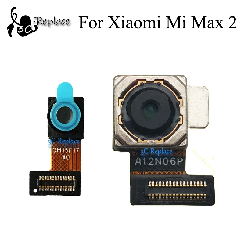 Для Xiaomi Mi Max 2 MDE40 MDT4 задняя основная задняя большая камера Маленькая фронтальная камера гибкий кабель лента