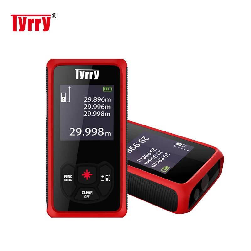 

TYRRY Handheld Laser Rangefinder 30M 40M Range Finder Measuring Tools Mini Lazer Ruler Trena Laser Distance Meter