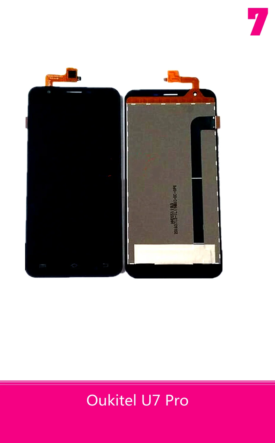 Для Oukitel U7 Pro ЖК-экран панель стекло дигитайзер сенсор Замена с бесплатной доставкой+ бесплатный инструмент+ 3M клей