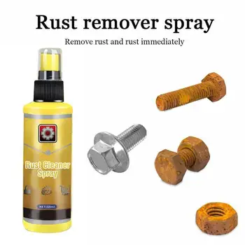 

A1PCS Powerful All-Purpose Rust Cleaner Spray Derusting Spray Car Maintenance Household Cleaning Tools Anti-rust Lubricant 120ML
