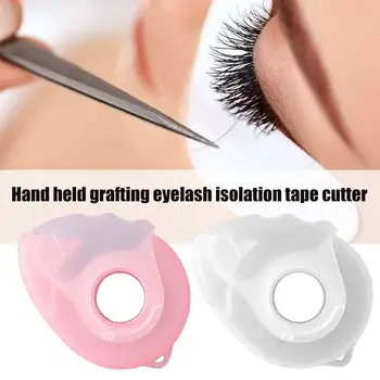 

Tape Cutter Eyelash Extensions Adhesive Cutter Portable Handheld Home Office Stationery Tape Dispenser Tape Holder