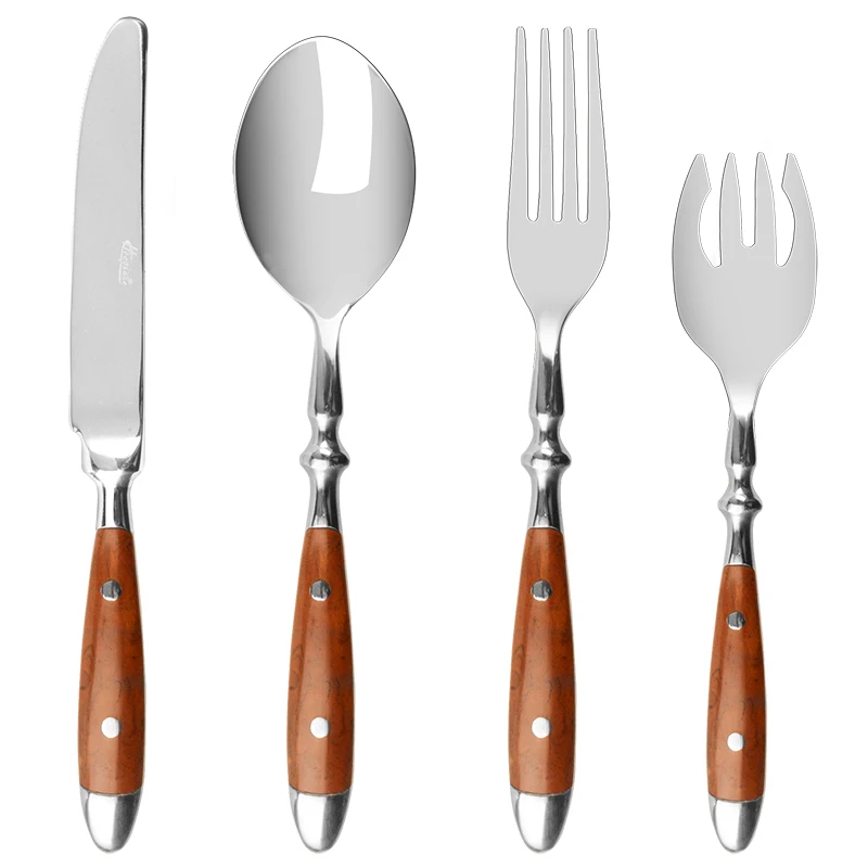 Cutlery Set Western Style Cutlery Set Picnic Cutlery Set Stainless Steel Cutlery Set Steak Knives Fork Spoon