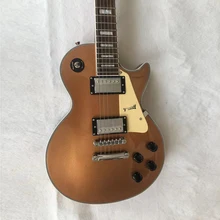 

Classic brand electric guitar, metal orange paint, selected mahogany core solid wood, quality accessories, free delivery to home