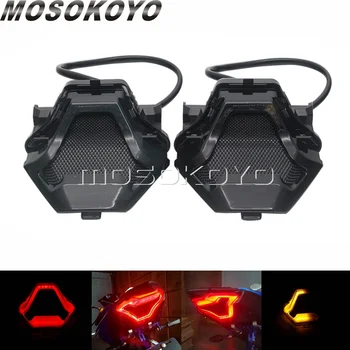 

Motorcycle LED Taillight Brake Rear Turn Signal Indicator Lamp For Yamaha YZF R3 R25 Y15ZR MT-07 YZ-F FZ07 LC150 Tail Lighting