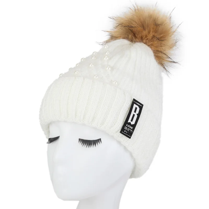 Зимние ушные наушники из акрила и бархата, Женские шапочки Skullies, повседневные уличные шапочки для верховой езды, ветрозащитная теплая шапка Beaine для женщин, зимняя шапка - Color: HC003-164G