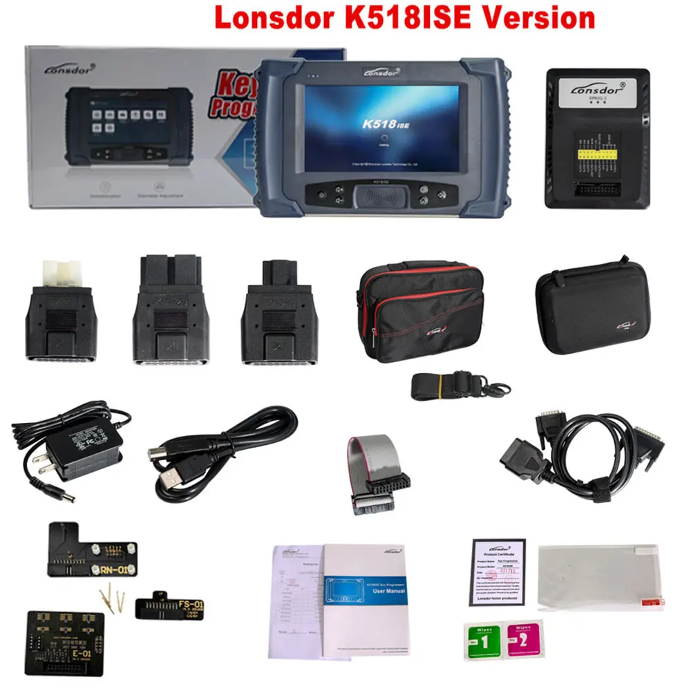Новейший программатор ключей Lonsdor K518ISE для всех марок с регулировкой одометра