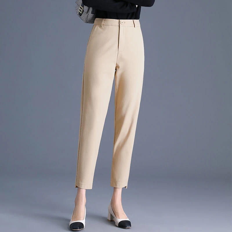 women's plus size khaki work pants