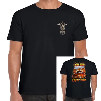 

Mens Hotrod 58 Hot Rod T Shirt American Custom Vintage Classic Pick Up Truck 255