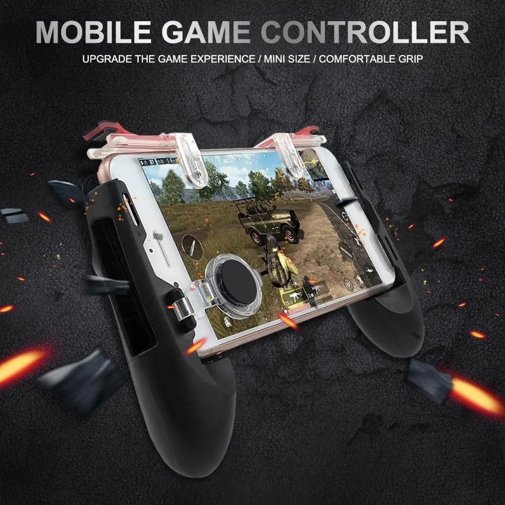 

4-in-1 Eat Chicken Artifact Gamepad Handle To Stimulate The Battlefield Firearms Shooting Button Mobile Phone Rocker